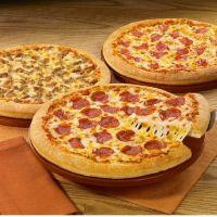 imagem 3 Pizzas + Guaraná 1,5L (6 Sabores)